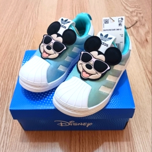 💎 HP 💎  Adidas Superstar 360 "Disney" Minnie Mouse Shoes size 12 For Kids - Picture 2 of 8